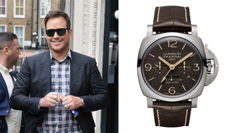 panerai chris pratt|Chris Pratt Rocks a Panerai Luminor Equation of Time With a .